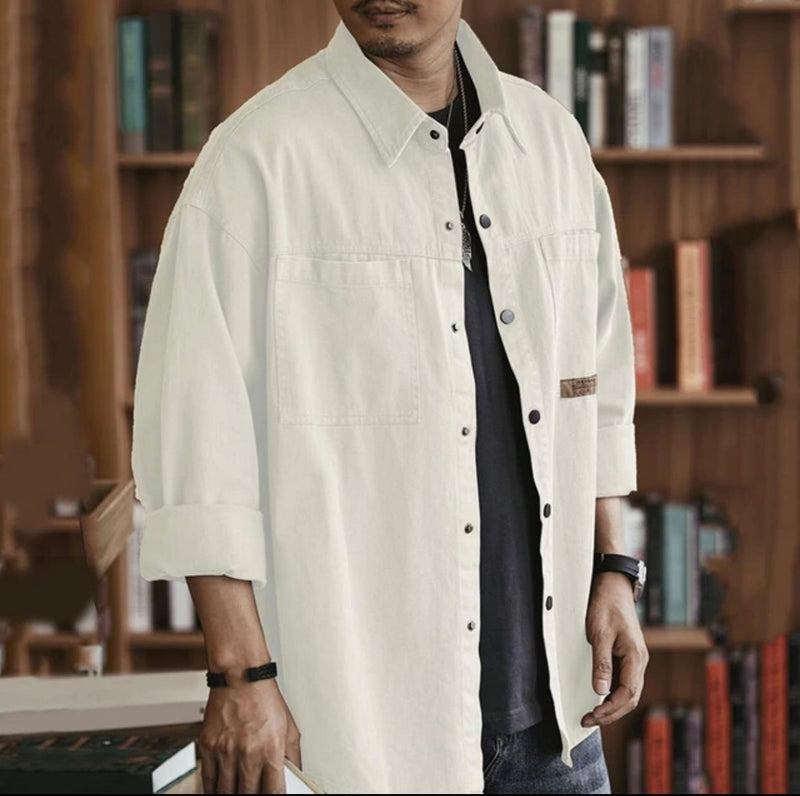 Camisa de manga longa retrô Streetwear - Para todas as pessoas apaixonadas por um bom estilo
